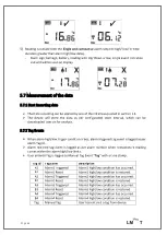 Предварительный просмотр 17 страницы G-Tek LM Pro T Operating Manual