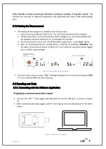 Предварительный просмотр 18 страницы G-Tek LM Pro T Operating Manual