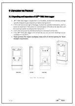 Предварительный просмотр 8 страницы G-Tek LM Pro T051 Operating Manual