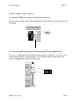 Предварительный просмотр 3 страницы G2 UPS-100 Quick Start Manual