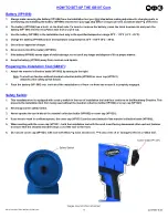 Предварительный просмотр 9 страницы Gage Bilt GB107 Series Instructions Manual