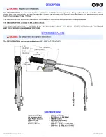 Предварительный просмотр 4 страницы Gage Bilt GB703SRAVT/6NL Instructions Manual