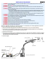 Preview for 8 page of Gage Bilt GB703SRV Instructions Manual