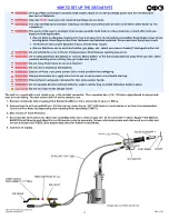 Preview for 8 page of Gage Bilt GB734SRVT5 Instructions Manual