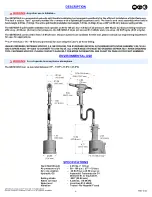 Предварительный просмотр 4 страницы Gage Bilt GB743SH-5 Instructions Manual