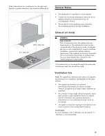 Предварительный просмотр 19 страницы Gaggenau AF210761 Use And Care Manual And Installation Instructions