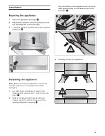 Предварительный просмотр 23 страницы Gaggenau AF210761 Use And Care Manual And Installation Instructions