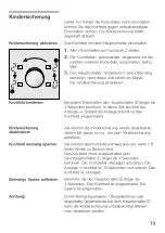 Preview for 13 page of Gaggenau CE 490110 Instruction Manual