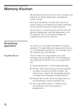 Preview for 22 page of Gaggenau CE 490110 Instruction Manual