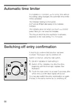 Preview for 56 page of Gaggenau CE 490110 Instruction Manual