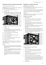 Предварительный просмотр 15 страницы Gaggenau CM470111 Instruction Manual