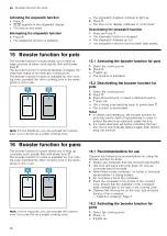 Предварительный просмотр 20 страницы Gaggenau CV2821 1 Series Instructions For Use Manual