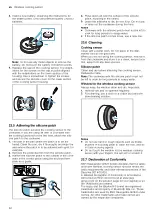 Предварительный просмотр 32 страницы Gaggenau CV2821 1 Series Instructions For Use Manual