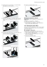 Предварительный просмотр 27 страницы Gaggenau CV482105 Instructions For Use Manual