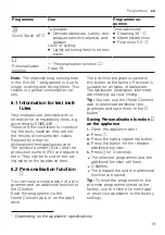 Preview for 19 page of Gaggenau DF211100 Information For Use