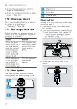 Preview for 40 page of Gaggenau DF211100 Information For Use