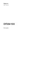 Gaggenau DF264100 User Manual предпросмотр