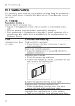 Предварительный просмотр 52 страницы Gaggenau DF480101 Information For Use