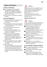 Предварительный просмотр 3 страницы Gaggenau GM 205-511 Operating	 Instruction