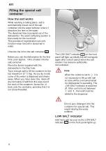 Предварительный просмотр 6 страницы Gaggenau GM 205-511 Operating	 Instruction