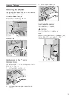 Preview for 19 page of Gaggenau RF 461 Use & Care Manual