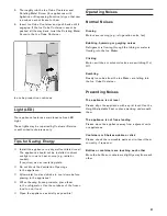 Preview for 21 page of Gaggenau RF 461 Use & Care Manual