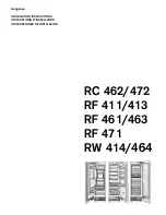 Gaggenau RW 464 Installation Instructions Manual preview