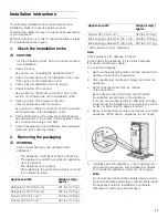 Предварительный просмотр 11 страницы Gaggenau RW 464 Installation Instructions Manual