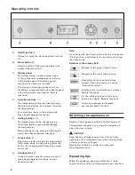 Preview for 8 page of Gaggenau RW 464 Operating Instructions Manual