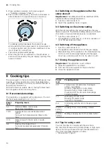 Preview for 10 page of Gaggenau VG415115F Information For Use