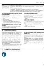 Preview for 17 page of Gaggenau VI23212 Series User Manual And Installation Instruction