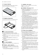 Preview for 18 page of Gaggenau VI23212 Series User Manual And Installation Instruction