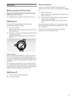 Предварительный просмотр 9 страницы Gaggenau VL 414 Instruction Manual