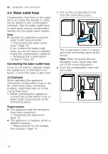 Предварительный просмотр 14 страницы Gaggenau WT260165 User Manual And Installation Instructions