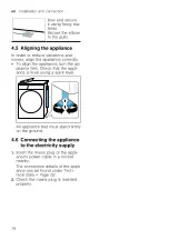 Предварительный просмотр 16 страницы Gaggenau WT260165 User Manual And Installation Instructions