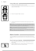 Preview for 37 page of Gaggia Milano ESPRESSO EVOLUTION EG2115 User Manual