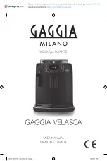 Gaggia Milano RI8260/47 User Manual preview