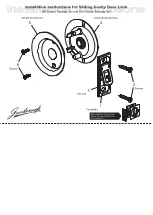 Предварительный просмотр 2 страницы Gainsborough 386 Installation Instructions