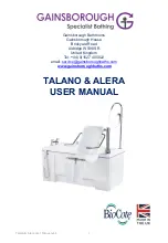 Предварительный просмотр 1 страницы Gainsborough TALANO User Manual