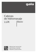 GALA LUX Instruction Manual предпросмотр