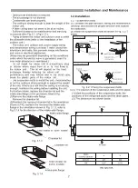 Предварительный просмотр 10 страницы Galactic GDZ18H-S Use And Installation  Manual