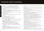 Предварительный просмотр 6 страницы Galanz GLFW22WEA5A Instruction Manual