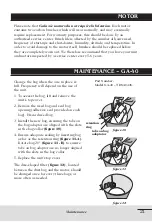 Preview for 21 page of Galaxie GA-40 Owner'S Manual