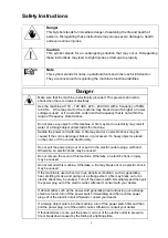 Preview for 2 page of Galaxy FM500 Instruction Manual