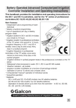 Preview for 1 page of Galcon S Series Installation And Operating Instructions Manual