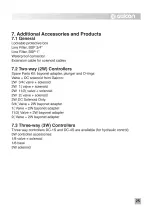 Preview for 25 page of Galcon S Series Installation And Operating Instructions Manual