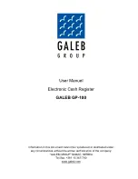 GALEB GP-100 User Manual preview