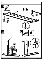 Preview for 8 page of GALLERY M IMOLA W 748 Assembly Instructions Manual