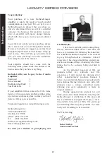 Preview for 2 page of Gallien-Krueger Legacy Series Owner'S Manual