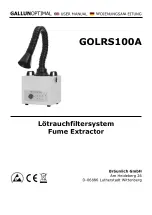 GALLUNOPTIMAL GOLRS100A User Manual preview